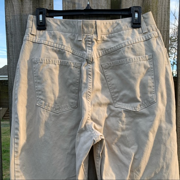 Talbots High Rise Khaki Pants Size 12 - Picture 5 of 6